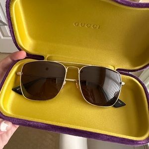 Gucci Aviator Sunglasses NEW
